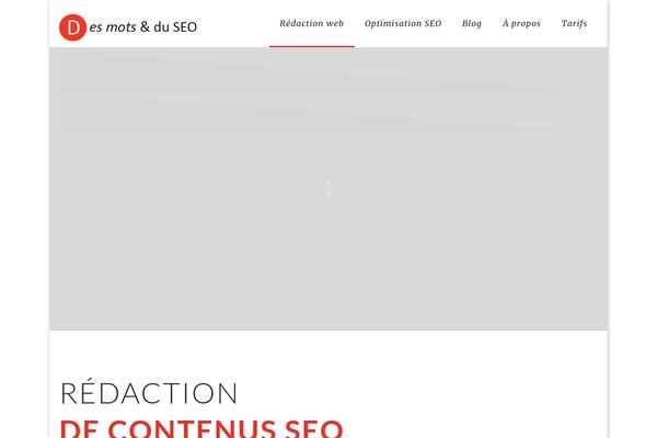 Agile theme site design template sample