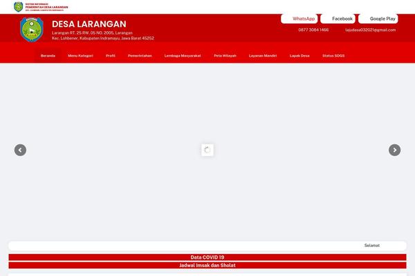 Ultra theme site design template sample