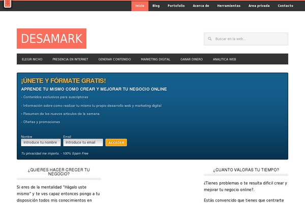 Site using TablePress plugin