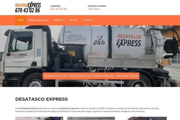 TheBuilt theme site design template sample