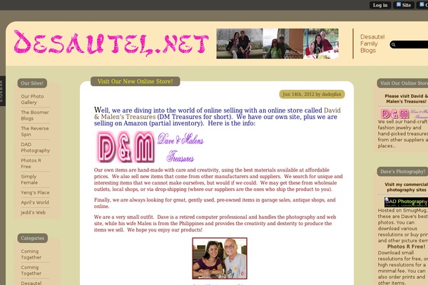 Ahimsa theme site design template sample