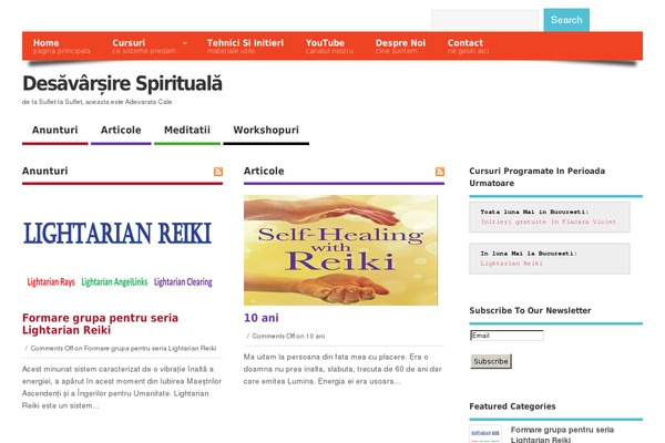 MesoColumn theme site design template sample
