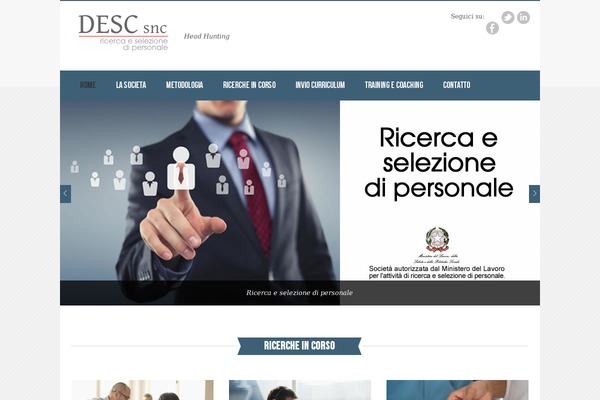 desc-selezione.it site used Flozo