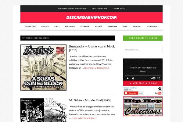 Daily Dish Pro theme site design template sample