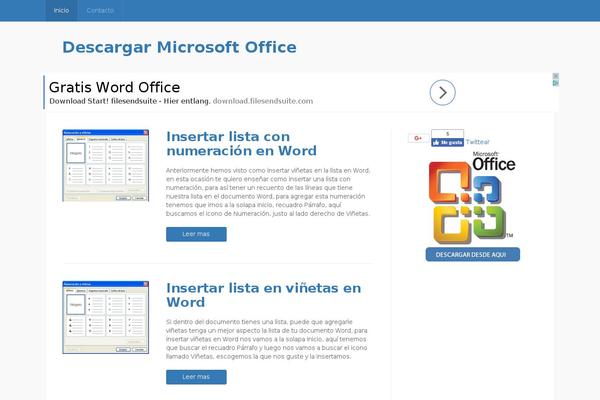 Express theme site design template sample