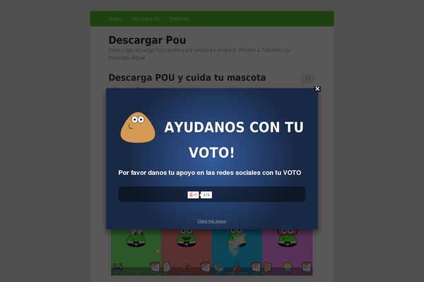Site using Arscode-ninja-popups plugin