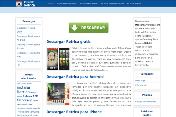 Spaze theme site design template sample
