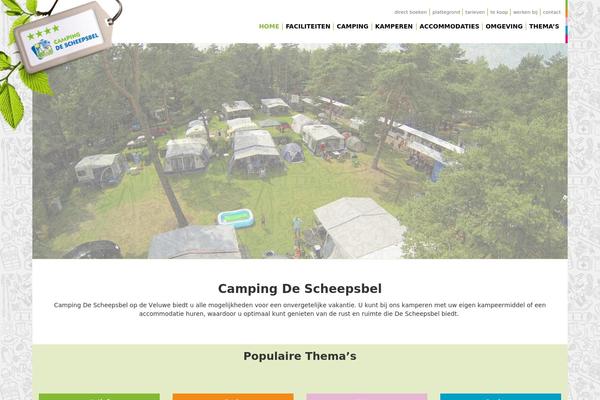 Standaard theme site design template sample