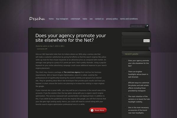 13Floor theme site design template sample