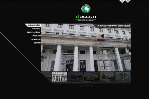 descon.pl site used Descon