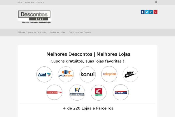 Market theme site design template sample