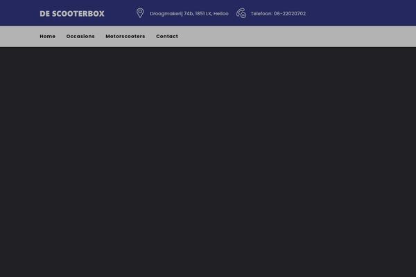 descooterbox.nl site used Diagnosewp