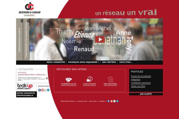descours-cabaud-carrieres.com site used Descours
