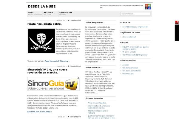 Grid Focus theme site design template sample