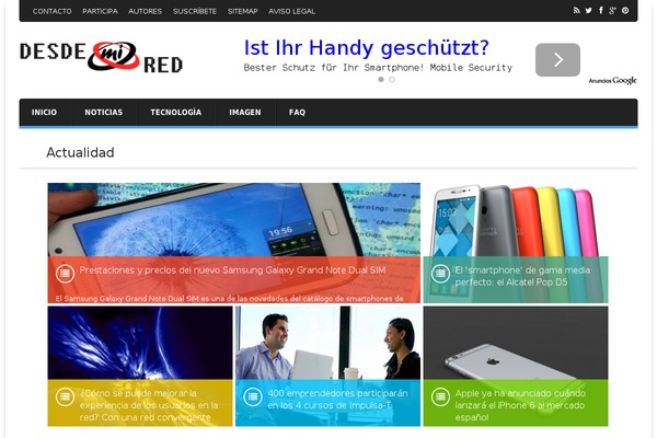 Amzola theme site design template sample