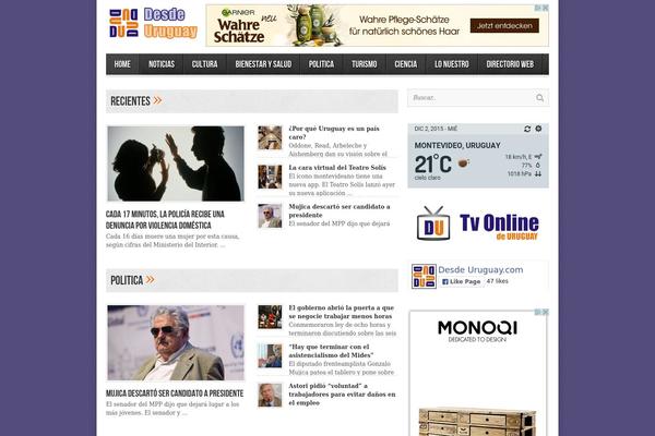 avenue theme site design template sample