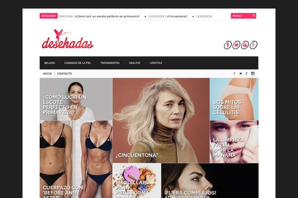 Columns theme site design template sample