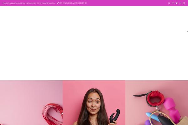 BeTheme Child theme site design template sample