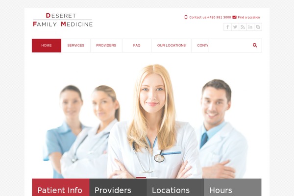 MediCure theme site design template sample