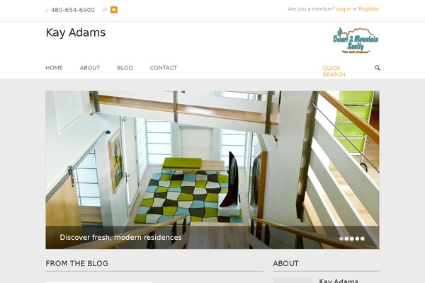 Site using Real Estate Website Builder plugin
