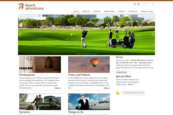 Site using News-Ticker plugin