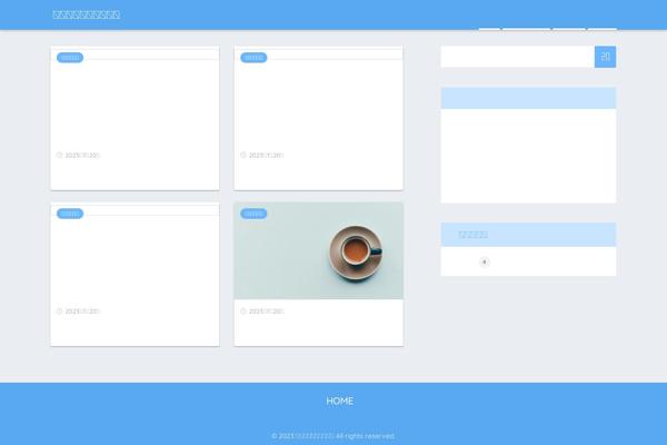 Sango-theme theme site design template sample