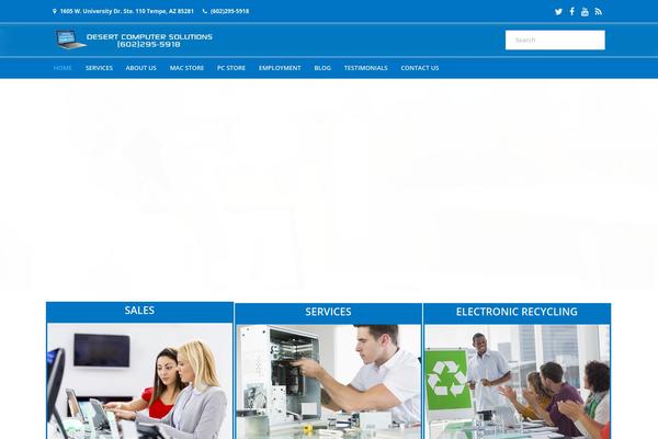 Richer theme site design template sample