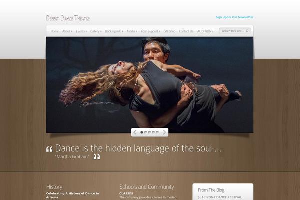 Deepfocus theme site design template sample