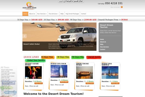 desert2 theme websites examples