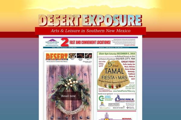 Postcard theme site design template sample