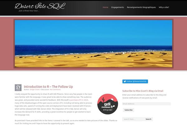 Encounters Lite theme site design template sample
