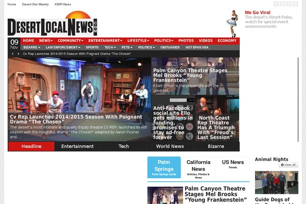 desertlocalnews.com site used Stylebook