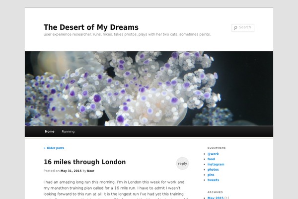 Duster theme site design template sample