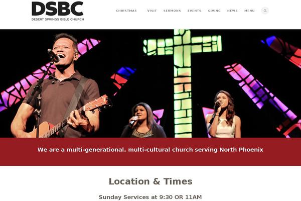 Church-suite theme site design template sample