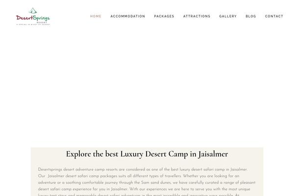 Alloggio theme site design template sample