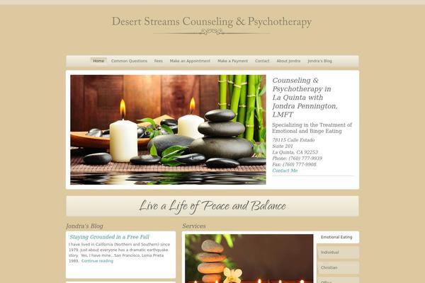 Organic_health_tan theme site design template sample
