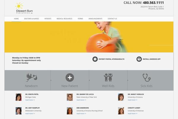 desertsunpeds.com site used Circles