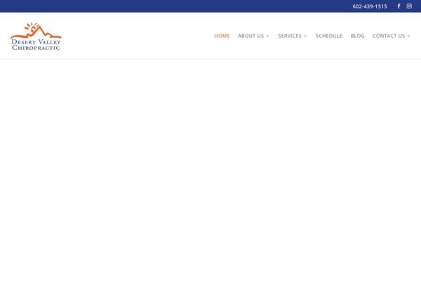 Divi Child theme site design template sample