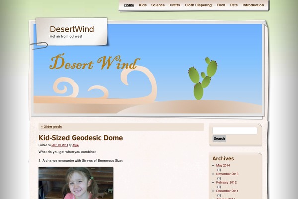 Adventure Journal theme site design template sample