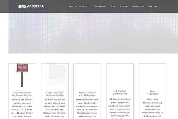 Bridge theme site design template sample