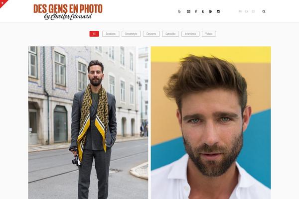 Pyramid theme site design template sample