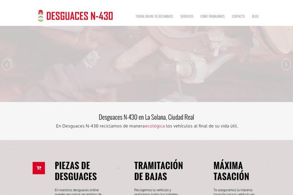 Bridge theme site design template sample