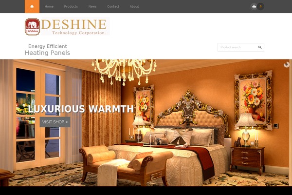 Outlet theme site design template sample