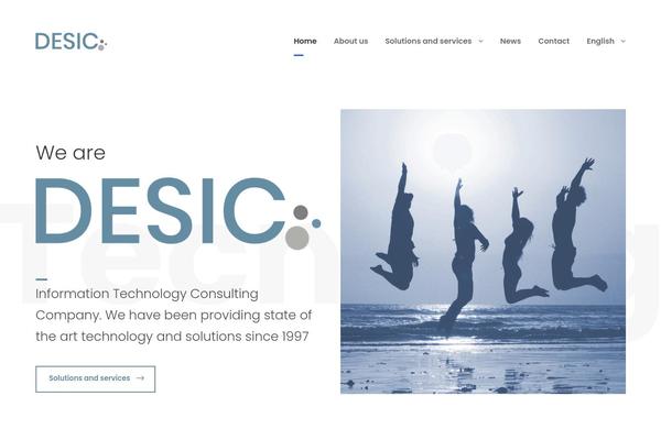 Uniq theme site design template sample