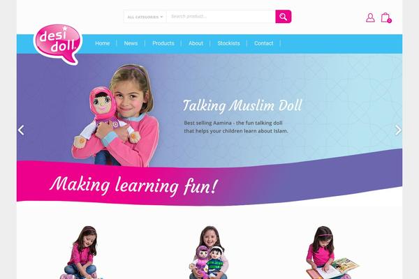 desidollcompany.com site used Wendy