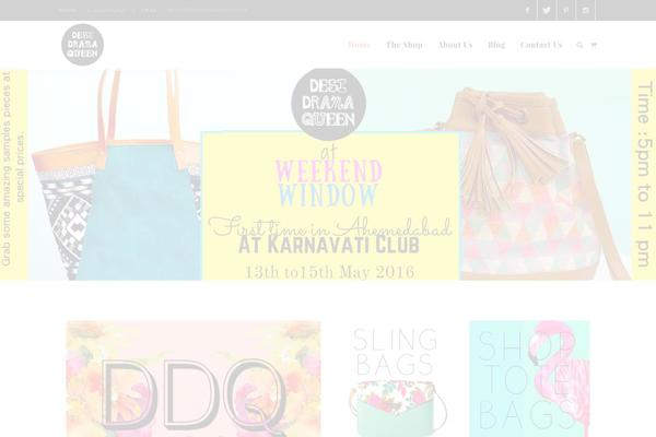 Regency theme site design template sample