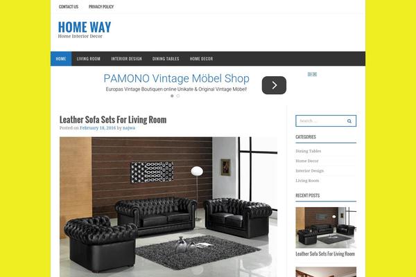 SABINA theme site design template sample