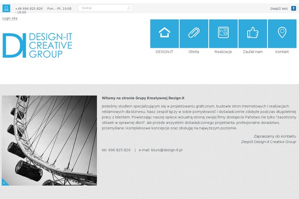 Site using Menu Image plugin