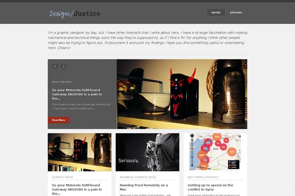 Construct theme site design template sample