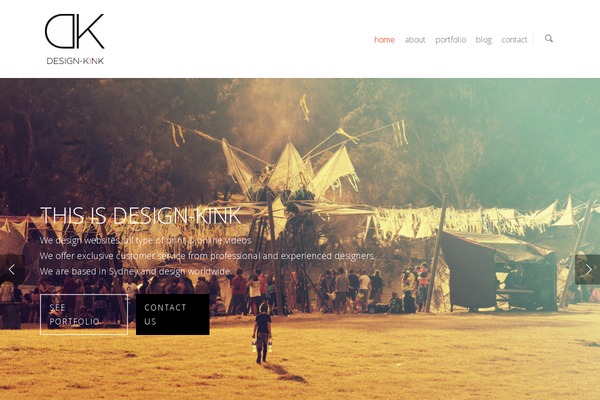 Salient Child theme site design template sample